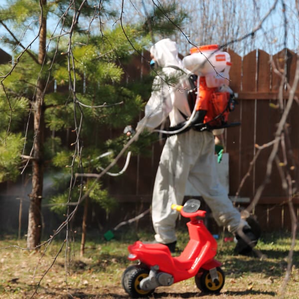 Обработка участка от клещей в Серпухове?